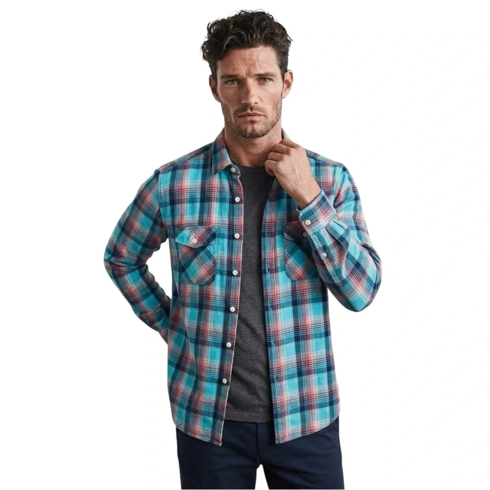 🪓 J.Crew Heavyweight Flannel‎ – Rugged Lumber Luxe (Men’s M)